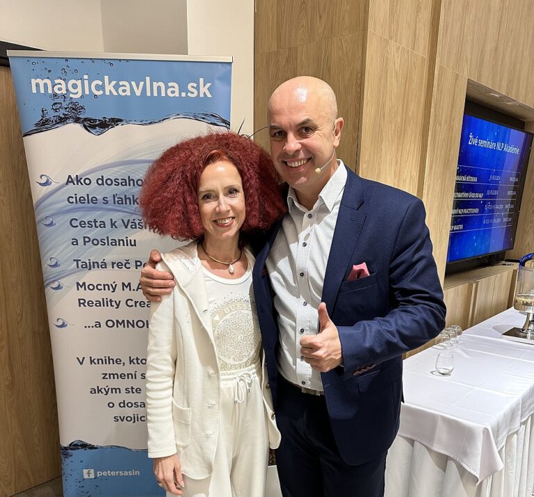 S mentorom a NLP trénerom Petrom Sasínom na Focus Day